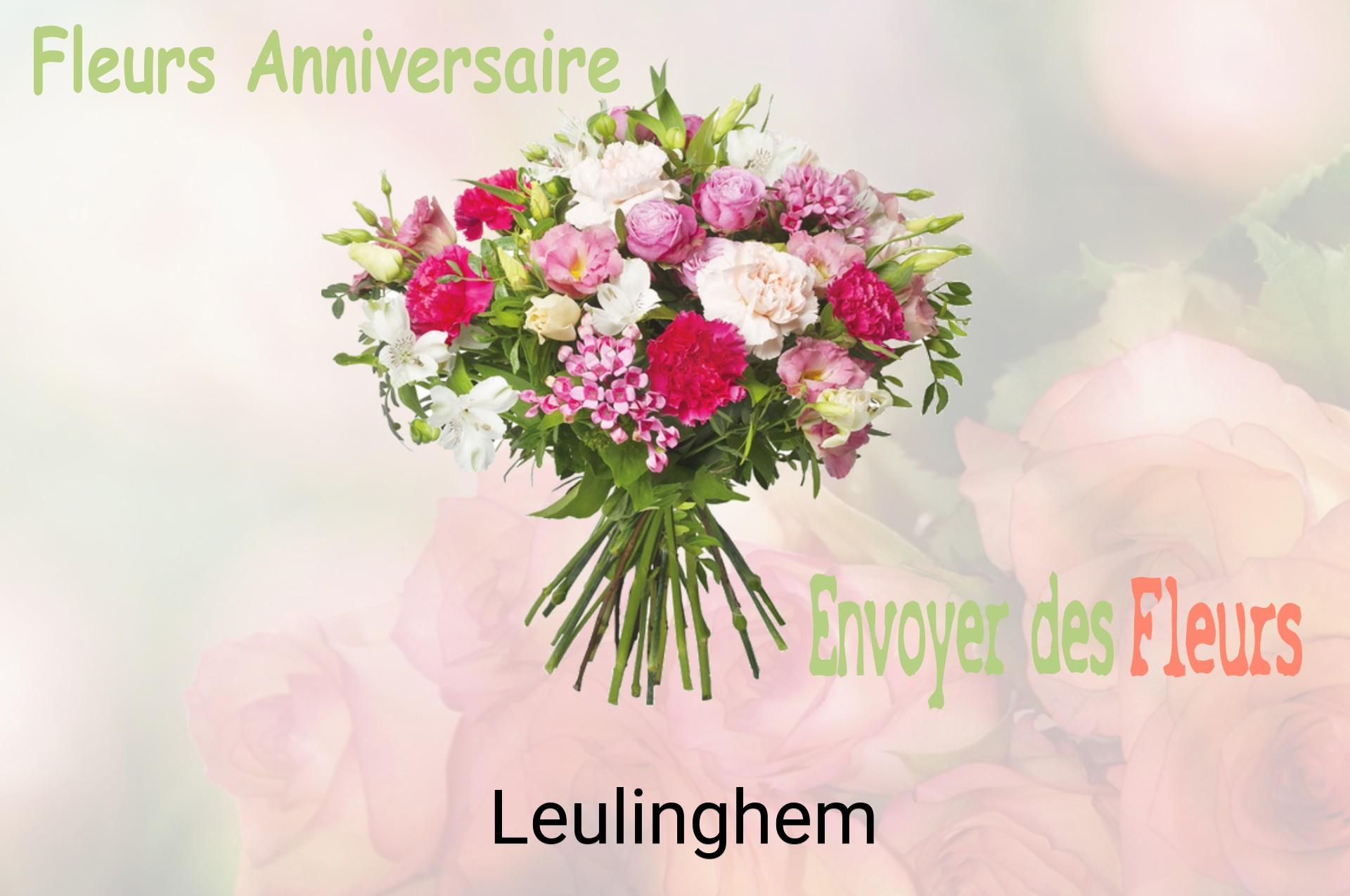 Bouquet de fleurs d’anniversaire livré à Leulinghem